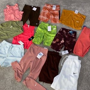 Lot of women’s extra small athletic clothes